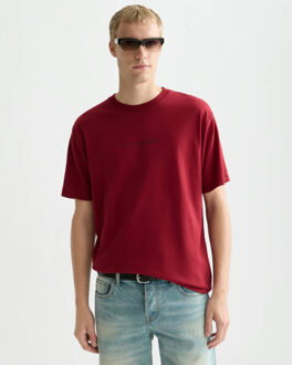 Scotch & Soda T-shirt korte mouw 184336 - maat M Rood