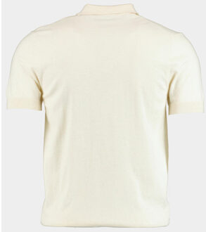 Scotland blue polo korte mouw kobe knitted polo melange spe25108ko15sb/150 off-white Beige - XXXL
