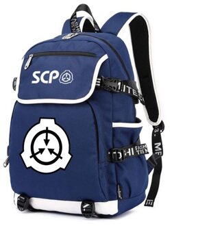 Scp Veilige Bevatten Beschermen Rugzak Rugzak Schooltas Schoudertas Laptop Reistas Mochila Met Usb-poort 3
