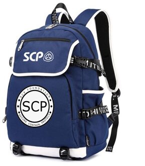 Scp Veilige Bevatten Beschermen Rugzak Rugzak Schooltas Schoudertas Laptop Reistas Mochila Met Usb-poort 5