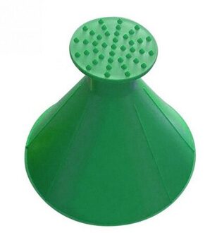 SCRAPE-A-ROUND Autoruit Voorruit Ijskrabber Kegelvormige Sneeuw Schop Tool Ijs Schop Trechter Auto Achteruitkijkspiegel Sneeuw Remover groen