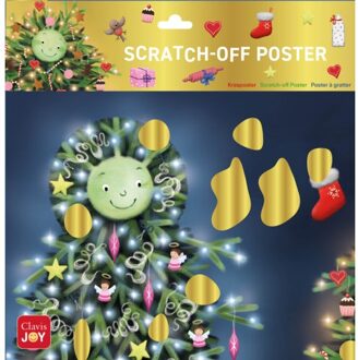 Scratch-Off Poster De Kleine Kerstboom