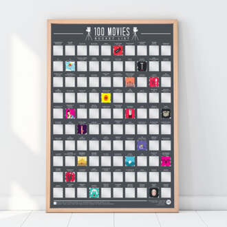 Scratch Poster 100 films