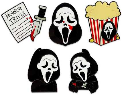 Scream Enamel Pins Set Ver. 2 3 cm (6)