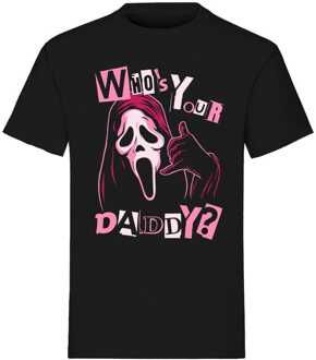 Scream T-Shirt Ghost Face Who's Your Daddy Size M