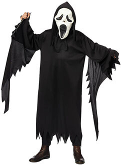 Screaming Ghost pakje kind Zwart
