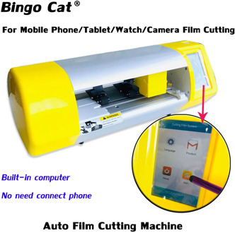 Screen Protector Film Cutting Machine For Airpods Mobile Phone Watch Front Glass Back Cover Refox Screen Protective Film Cutter