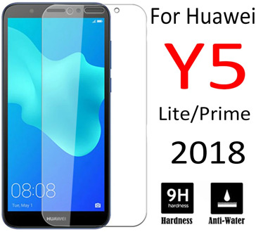 screen protector for huawei y5 lite prime 2018 tempered glass protective glass on y 5 lite prime 9h hardness transparent film