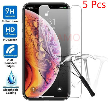 Screen Protector For iPhone 11 Pro XS MAX Tempered Glass Ecran For iPhone XR XS X 8 7 6s Plus Screen Protection Cristal Templado
