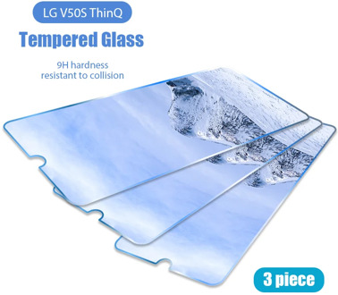 Screen Protector for LG V40 V30S ThinQ V30 V35 Plus V10 V20 9H 1/2/3pcs Tempered Glass for LG V60 ThinQ V50S V50 HD Glass Film