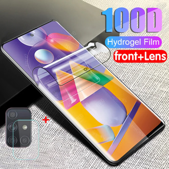 screen protector for Samsung Galaxy M31S M 31S camera hydrogel film protective for Samsung M31 S M 31 S samsun M31S glass film
