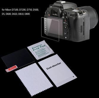 Screen Protector Gehard Glas Camera LCD Guard Cover Film Voor Nikon D7100 D750