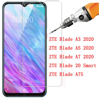 Screen Protector Tempered Glass For ZTE Blade Front Mirror Protective Film For ZTE Blade A3 A5 A7 20 Smart A7S 2020