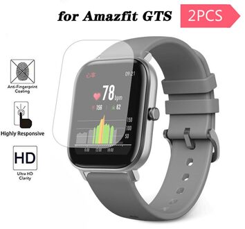 Screen Protector voor Amazfit GTS Soft TPU HD Clear Protective Film Guard voor Xiaomi Huami Amazfit GTS Horloge Accessoires