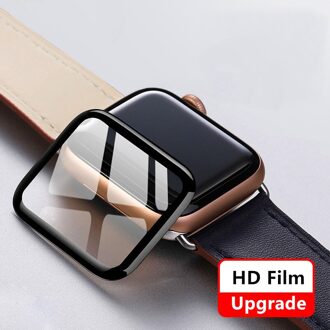 Screen Protector Voor Apple Watch 6 Band 44Mm 40Mm Iwatch Serie 6 Se 5 4 3 2 1 42mm 38Mm 9D Hd Zachte Film Apple Watch Accessoires 38mm serise 1 2 3