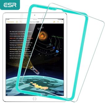 Screen Protector Voor Ipad 9.7 , esr Gratis Applicator Gehard Glas Film Voor Ipad Release Voor Ipad Pro 9.7 Air1 Air2