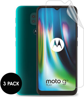 Screenprotector - 3 Pack Motorola Moto E7 Plus,motorola Moto G9 Play Folie - 3 Pack