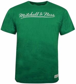 Script Logo Heren Groen T-Shirt