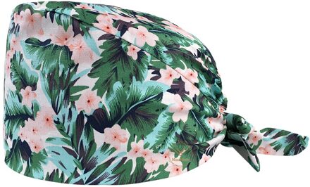 Scrubs Cap Vrouwen Katoen Stofdicht Werken Caps Cartoon Print Scrub Hoed Vrouwen Pet Store Werken Hoed prijs 22093