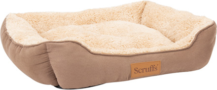 Scruffs Cosy Box Bed - Hondenmand - Bruin - Extra groot