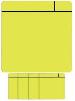 Scrum whiteboard magneet (geel)