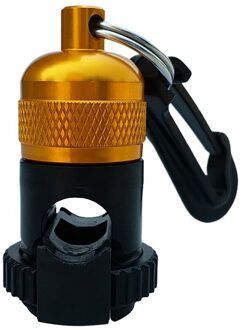 Scuba Duiken Duiker Regulator Octopus Slang Houder Met Clip Haak Tweede Fase Gesp Duiken Slang Houder Dubbele Slang Houder goud