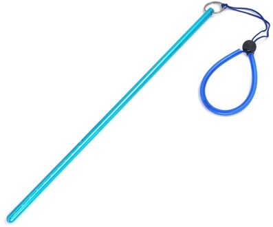 Scuba Kleurrijke Duiken Aluminium Kreeft Stok Pointer Staaf Met Rubber Lanyard Strap Noise Maker Lanyard Staaf Duiken Stok Blauw