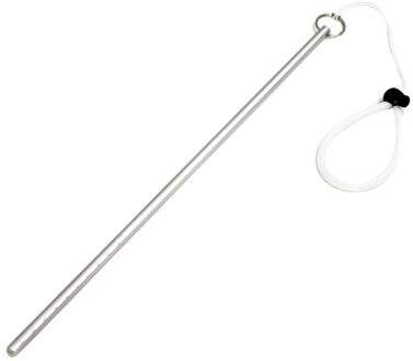 Scuba Kleurrijke Duiken Aluminium Kreeft Stok Pointer Staaf Met Rubber Lanyard Strap Noise Maker Lanyard Staaf Duiken Stok wit