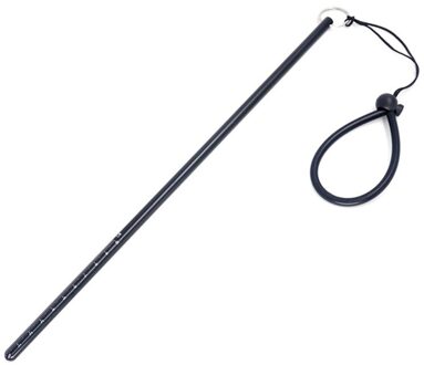 Scuba Kleurrijke Duiken Aluminium Kreeft Stok Pointer Staaf Met Rubber Lanyard Strap Noise Maker Lanyard Staaf Duiken Stok zwart
