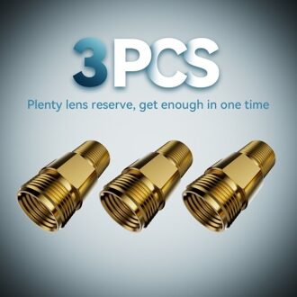 SCULPFUN S10 Original Lens Set 3Pcs Original Standard Lens + 3 Sealing Rings Highly Transparent Anti-Oil And Anti-Smoke Super Long Service Life Easy To Install