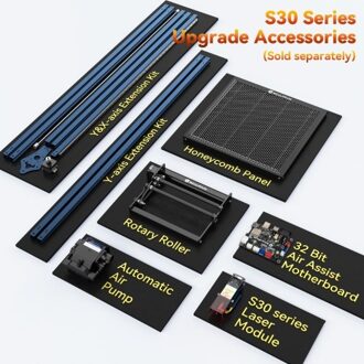 SCULPFUN S30 5W Laser Engraver with Automatic Air-assist System