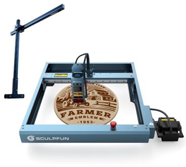 Sculpfun SF-A9 40W Laser Engraver with Automatic Air Assist and CAM500 Camera