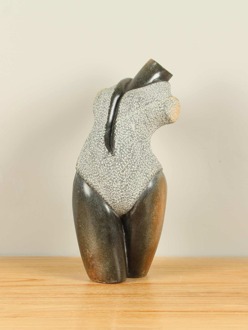 Sculptuur beeld Female Torso nr. 3, 34 cm