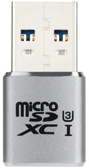 Sd kaartlezer USB 3.0 MICRO SD SDXC TF Card voor MAC high-speed kaartlezer aluminium Lichtgewicht draagbare mini memory Q80