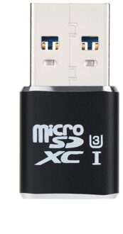 Sd kaartlezer USB 3.0 MICRO SD SDXC TF Card voor MAC high-speed kaartlezer aluminium Lichtgewicht draagbare mini memory Q80