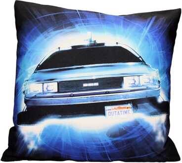SD Toys Back To The Future Pillow Delorean Roads 45 cm