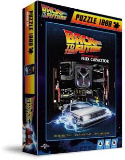 SD Toys Back to the Future Powered by Flux Capacitor puzzle 1000pcs Back to the Future. Size: 70x50cm.