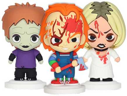 SD Toys Chucky Pokis Rubber Minifigures 3-Pack 7 cm