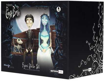 SD Toys Corpse Bride Gift Set figure & Keyring Victor & Emily