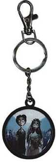 SD Toys Corpse Bride Metal Keychain Couple & Logo 7 cm