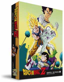 SD Toys Dragon Ball Z Jigsaw Puzzle with 3D-Effect Namek Battle (100 pieces)