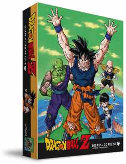 SD Toys Dragon Ball Z Jigsaw Puzzle with 3D-Effect Namek Heroes (100 pieces)