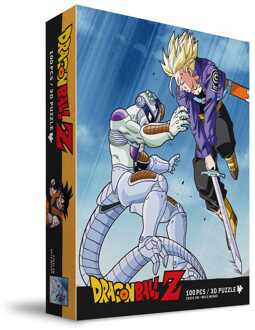 SD Toys Dragon Ball Z Jigsaw Puzzle with 3D-Effect Trunks vs Frieza (100 pieces)