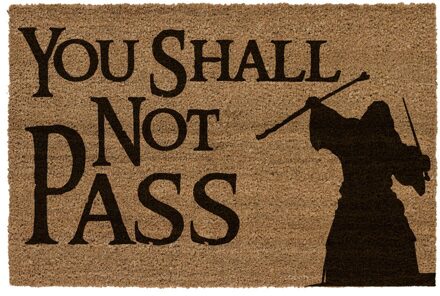 SD Toys Lord of the Rings Doormat You Shall Not Pass 60 x 40 cm