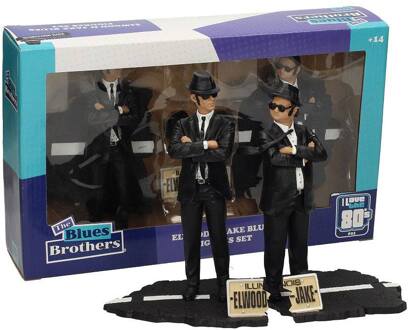 SD Toys The Blues Brothers: Jake and Elwood 17 cm - 2 Figures Set