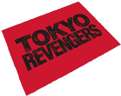 SD Toys Tokyo Revengers Doormat Logo on Red 40 x 60 cm