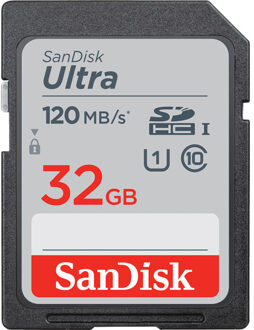SDHC Ultra 32GB 120MB/s