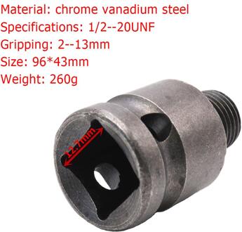 Sds Keyless Boor Metalen Chuck Quick Change Adapter Chroom Vanadium Staal Converter Voor Elektrische Boormachines Universele Chuck