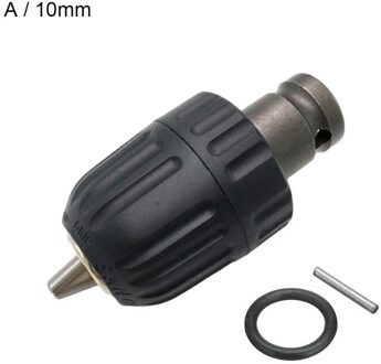 Sds Keyless Boor Metalen Chuck Quick Change Adapter Converter Chroom Voor Elektrische Vanadium Boren Universele Chuck Staal H2Q3 10mm