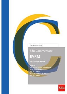 Sdu Commentaar Evrm 2020-2021 (Set 2 Ex.)